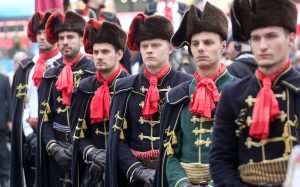 Garde d’honneur du régiment des Cravates / Zagreb - Croatie
